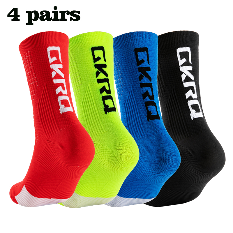 Mountain Biking Socks - GKRQ 4 Paar 2025 Neue Fahrradsocken