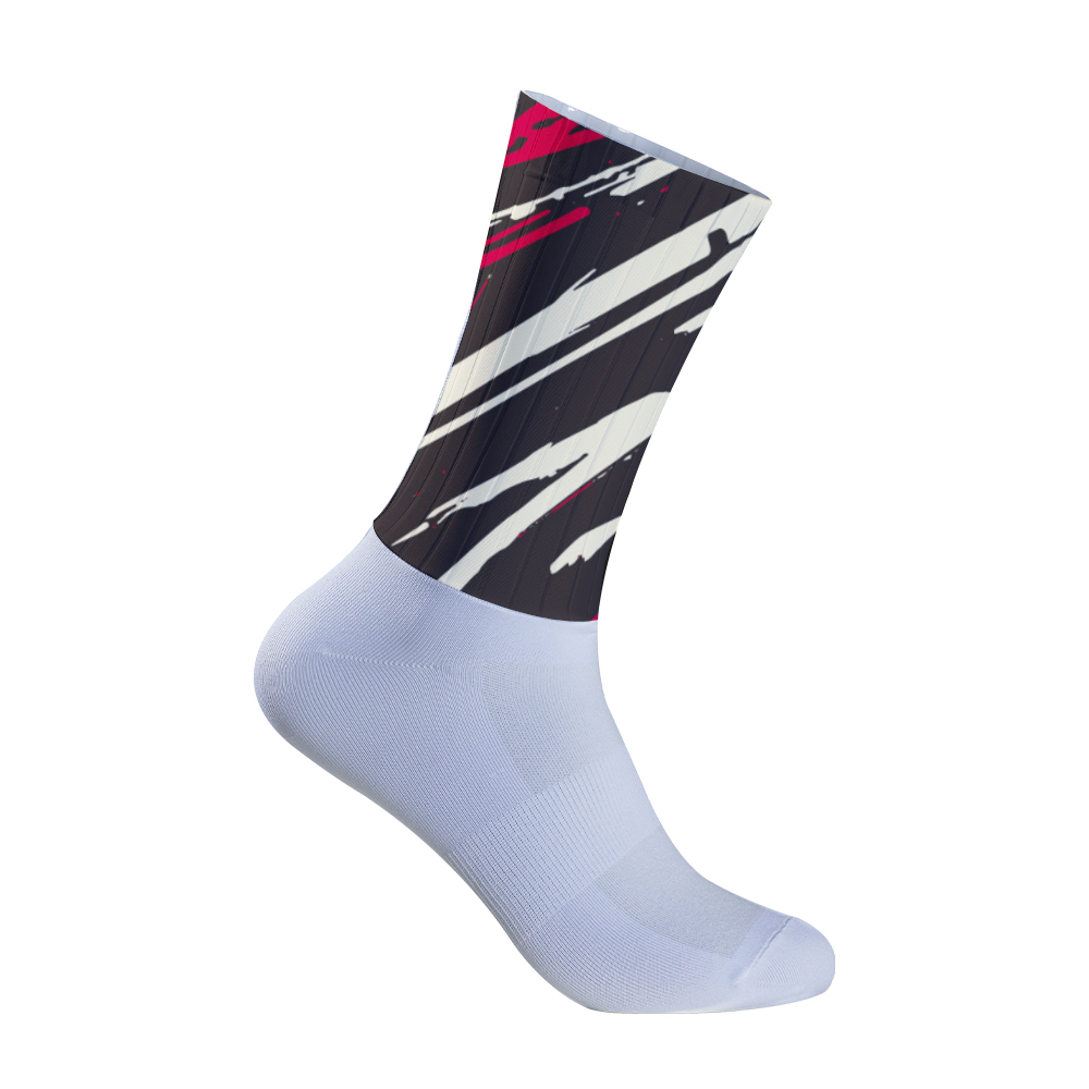 Modische Farbblock-Radsocken,  – Mountain Biking Socks Bewertung und Preis