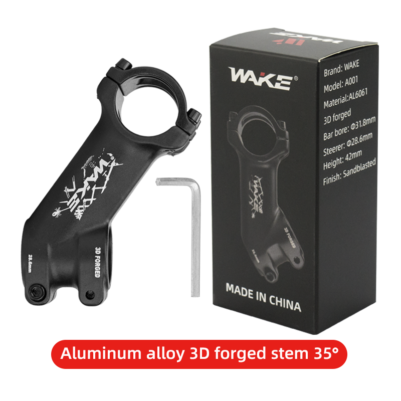 WAKE Fahrradvorbau 31,8 60 mm/ – Handlebar Riser Stem Bewertung und Preis