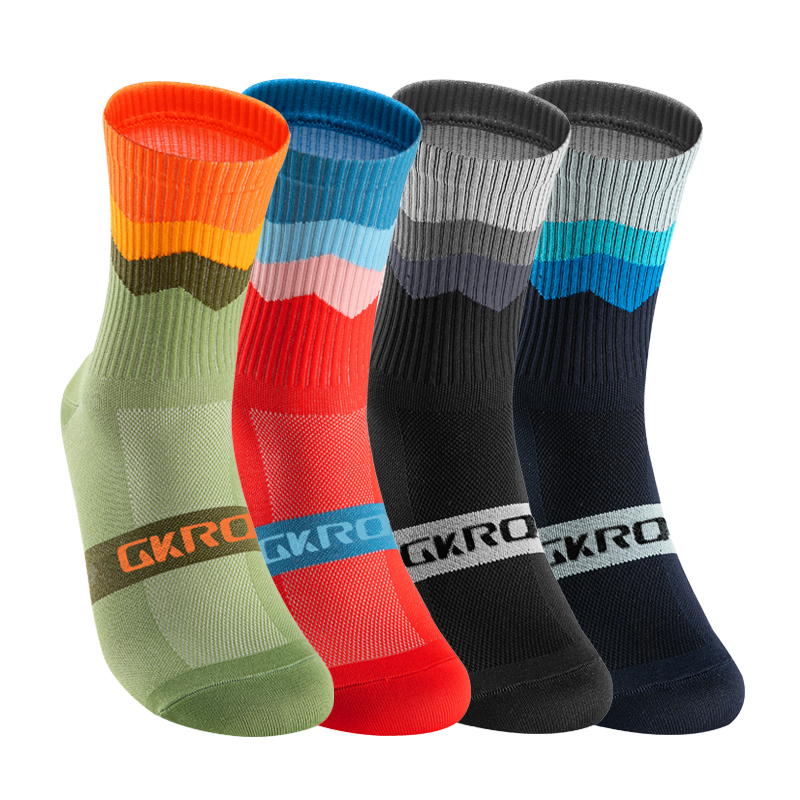 GKRQ 4-Paar Fahrradsocken für  – Mountain Biking Socks Bewertung und Preis