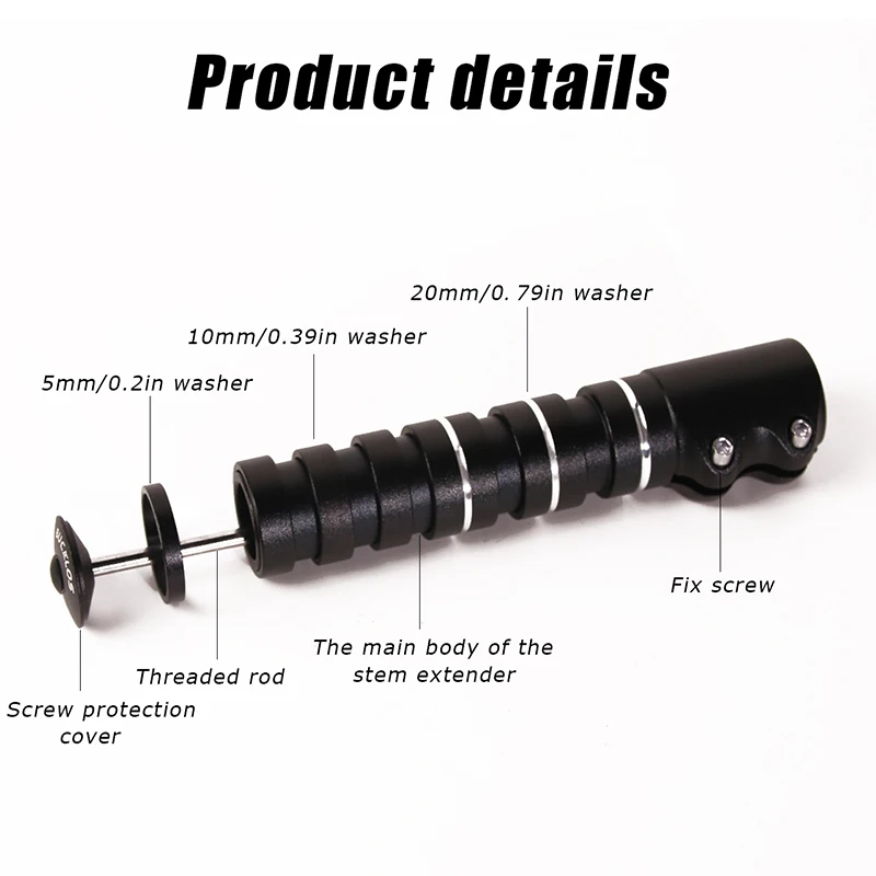 BUCKLOS Fahrrad Lenker Vorbau  – Handlebar Riser Stem Bewertung und Preis
