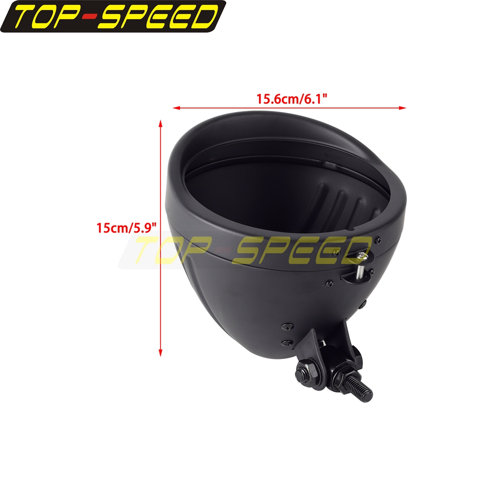 Schwarz/Chrom Motorrad Scheinw – Mountain Biking Denver Bewertung und Preis