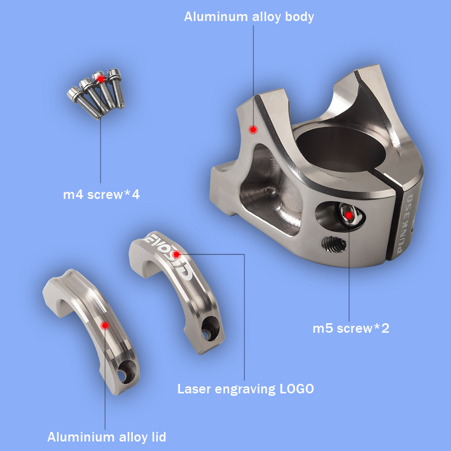 EVOSID Mountainbike Vorbau 31, – Handlebar Riser Stem Bewertung und Preis